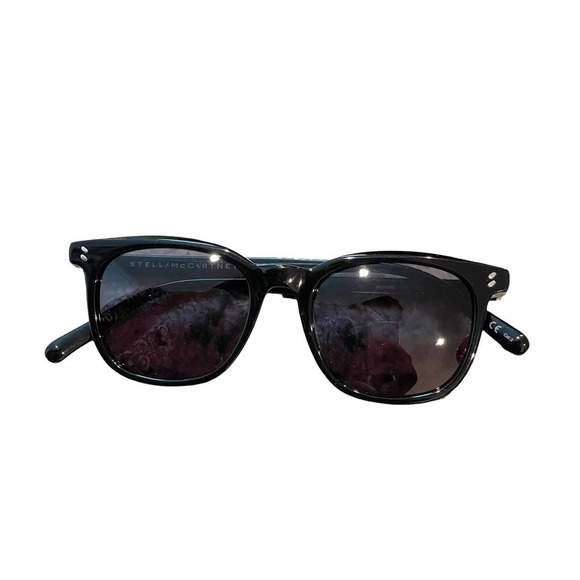 New Stella McCartney Sunglasses Essentials SC0104S Sunglasses Black Gray Lenses main image 8